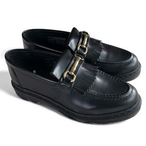 Dr. Martens ADRIAN SNAFFLE SMOOTH LEATHER KILTIE LOAFERS Women’s 9 Mens 8